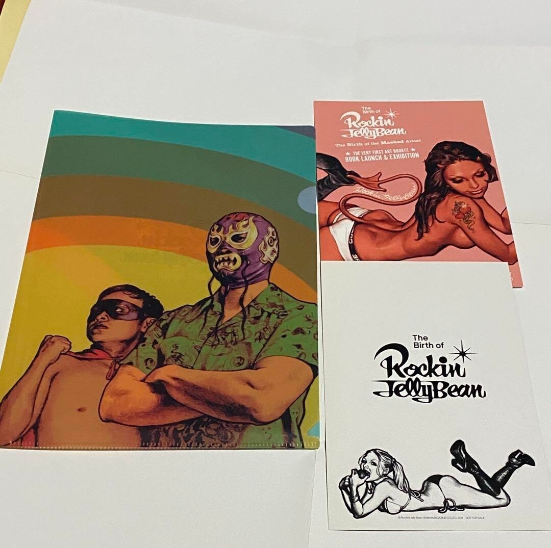 アート・デザイン・音楽 The Birth of Rockin JellyBean The Birth of Rockin'Jelly Bean WANIMAGAZINE ART BOOK Large