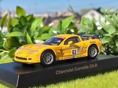 Chevrolet / Corvette C6-R / 2005 No.63 / 1/64 Diecast Car / Kyosho