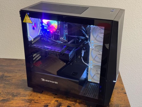 Liquid Cooled Gaming PC Desktop Computer i7 up3.9 16GB 1TB SSD NVIDIA RTX 3050 - Picture 7 of 21