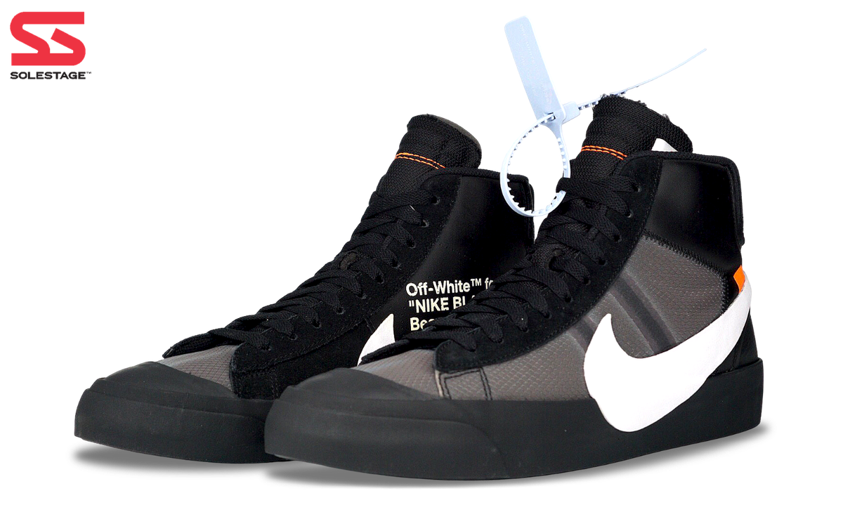 Size 4.5 - Off-White x Nike Blazer Mid Grim Reapers for sale  display picture 2