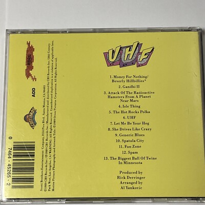 Weird Al Yankovic VHF Soundtrack CD | eBay