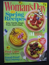 Woman’s Day Magazine May 2018 | Spring Recipes, 31 Days of Kindness