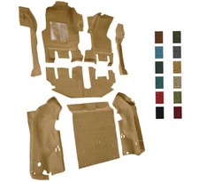 97-02 Jeep Wrangler TJ Upgrade Essex Molded Carpet Kit *Made in USA*