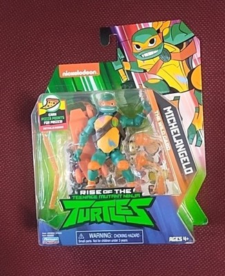 Rise of the Teenage Mutant Ninja Turtles - Michelangelo (The Wild Card)- (As-Is)