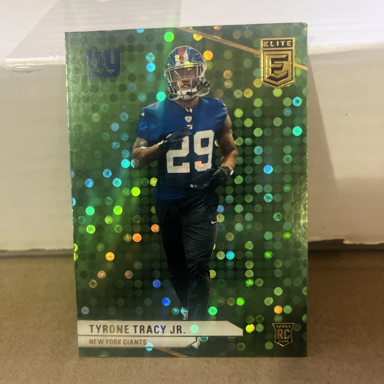 2024 Panini Donruss Elite - Rookies Tyrone Tracy Jr. #144 Green Disco (RC)