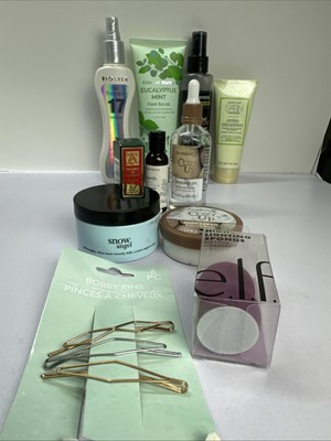 Makeup lot Broken Seal/Used/New Tresemme Mary Kay Snow Angel Biosilk