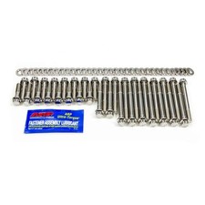 Arp 434-3701 Cylinder Head Bolt Kit 12pt Head Stainless For Sbc Polished Arp 434-3701 Cylinder Head Bolt Kit 12pt Head Stainless For Sbc Polished
