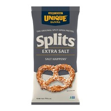 Pretzels Extra Salt Original Split-Open 11 Oz. Bag Pack of 6 OU Kosher Non-GMO
