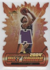 2004-05 Fleer Showcase Hot Hands Gold Missing Serial Number Mike Bibby Patch 2d0
