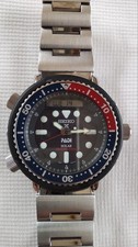 Seiko Prospex SNJ027 Padi Arnie Solar Diver Watch With Steel Bracelet Sbeq003