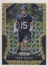 2019 Panini Prizm Rookies Lazer Prizm John Ursua #395 03rx