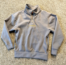 Nike Air Jordan MJ Lux Remastered 1/4 Zip Pullover  Gunsmoke AT9820-056 Medium