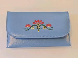 Vintage Griffon Manicure Nail Set Kit MADE IN AUSTRIA  Blue Leather Case New
