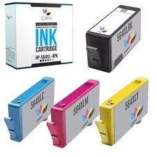 4-Pack CMYi Compatible HP 564XL Ink Cartridges for PhotoSmart D5430 D5445 D5460