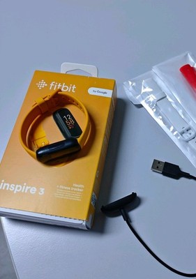 fitbit inspire 3 Activity Tracker fürs Handgelenk Gelb/Schwarz Unisex