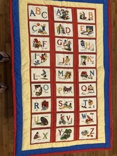 handmade baby quilt new