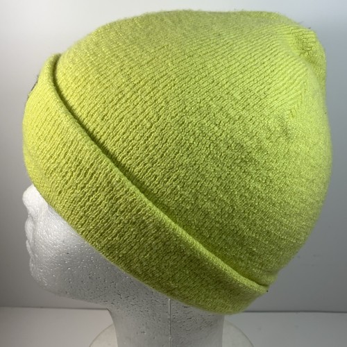 Gorro Faherty Core Logo Unisex OS Amarillo Lana Merino Gorra de Invierno - Imagen 4 de 8