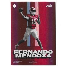 Fernando Mendoza Rookie - #1 NFL Draft Pick - 2025 Onit Retro Indiana Showcase