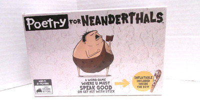 Poetry for Neanderthals Card Game by Exploding Kittens   New Sealed Party Fun