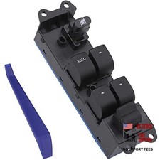 Power Window Control Switch - Master Door Lock Button Front Left Driver Side