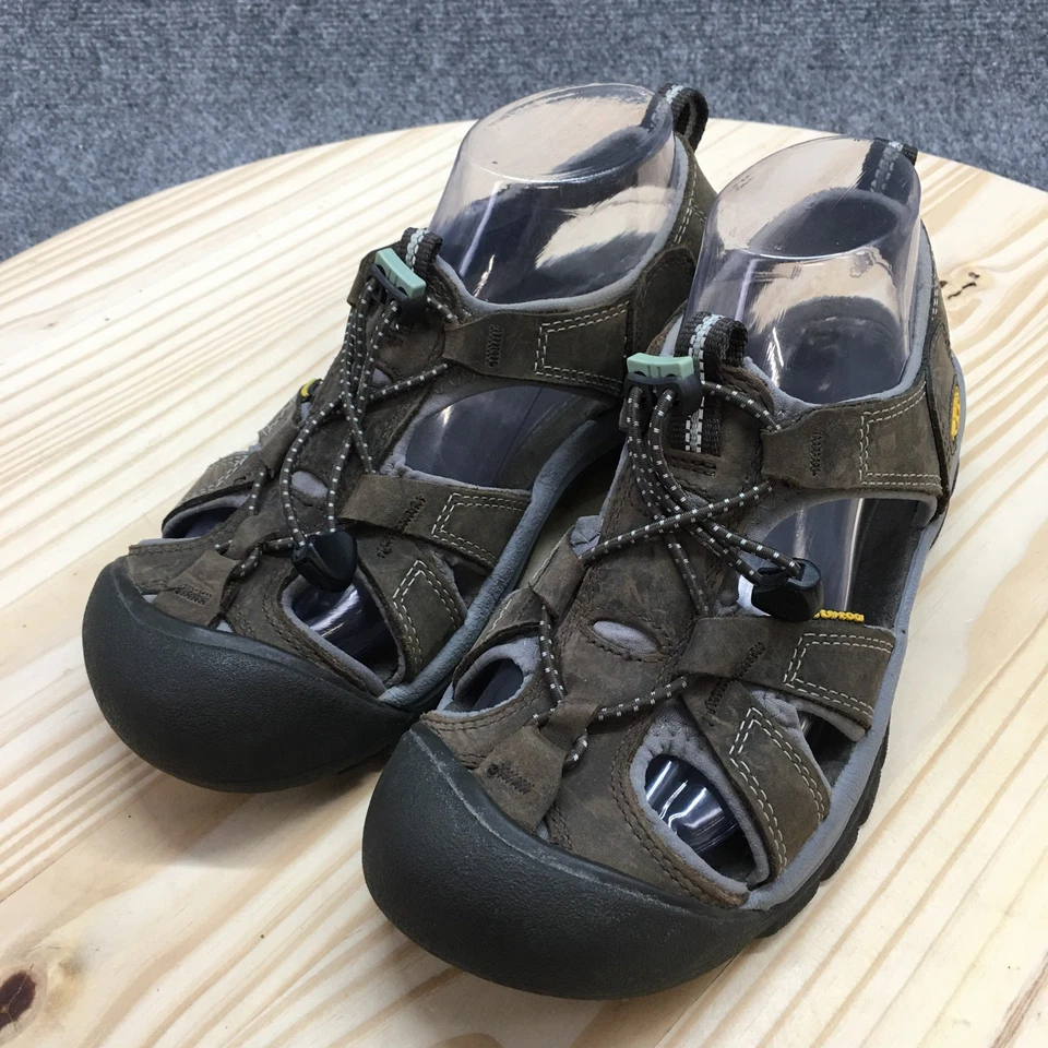 Keen Waterproof Hiking Sandals Womens 7.5 Venice H2 Brown Leather Closed Toe - Image 3 of 4
