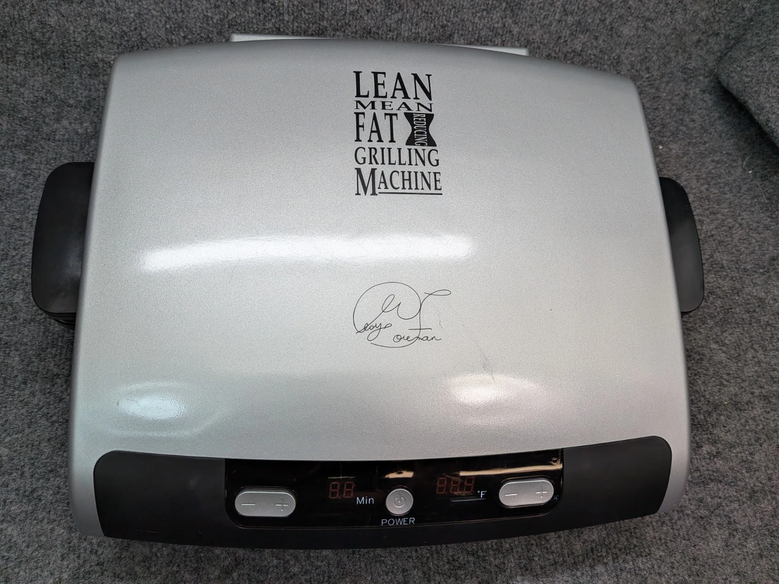 George Foreman GRP99 Lean Mean Fat Reducing Grilling Machine Digital Grill