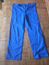 Cherokee Cargo Royal Blue Drawstring Scrub Pant Unisex S Small