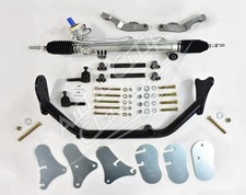 1955 1956 1957 Chevrolet power rack and pinion changeover conversion