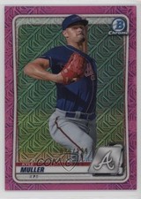 2020 Bowman Chrome Prospects Mega Box Pink Mojo Refractor 33/199 Kyle Muller 0hr
