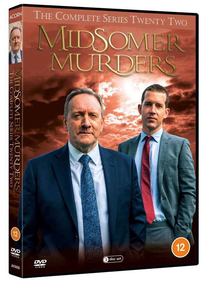 Midsomer Murders Series 22 (DVD) Peter De Jersey Simon Shepherd Fiona Dolman - Image 2 of 2