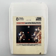Herbie Mann Live Whiskey Go Go- Restored Canada 8 Track Tape - New Pad & Splice