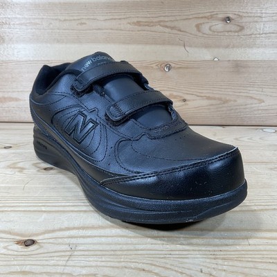 New Balance 577 Hook & Loop Walking Shoes Women s 9 2E X-WIDE Black WW577VK