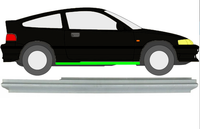 Schweller FüR Honda Crx 1987 - 1992 Rechts