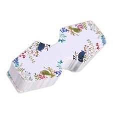 Jewelry Display Cards Necklace Bracelet 50 Pcs Colorful