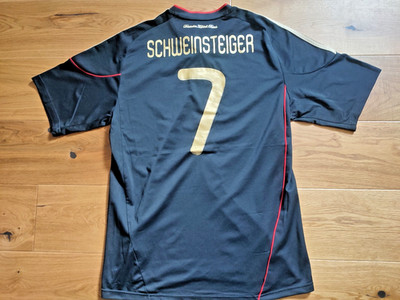DFB Germany World Cup Schweinsteiger 2010 Away Trikot, L, Authentic, Original