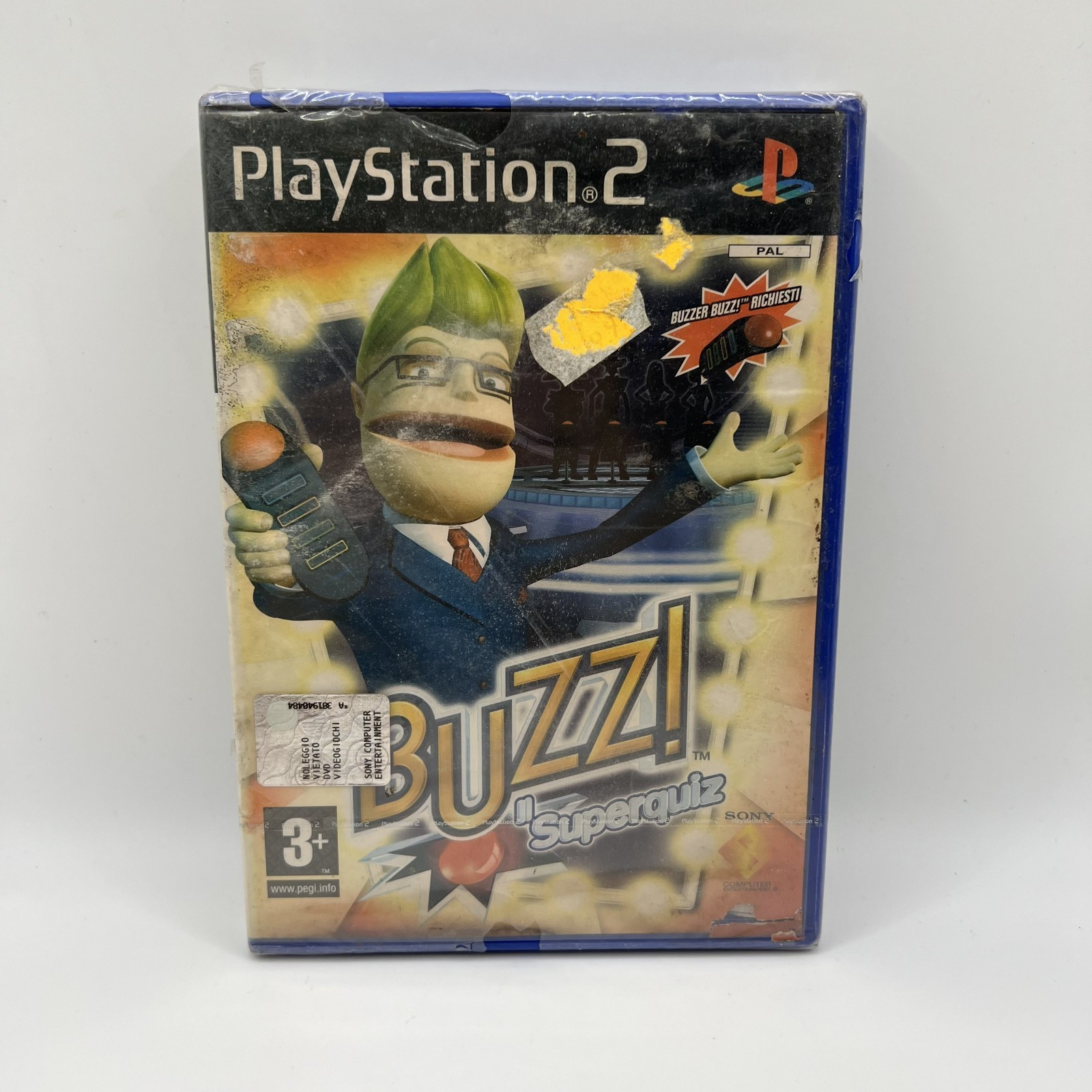 Buzz Superquiz PS2 sony PLAYSTATION 2 Pal Eng Jeu Nouveau Scellé