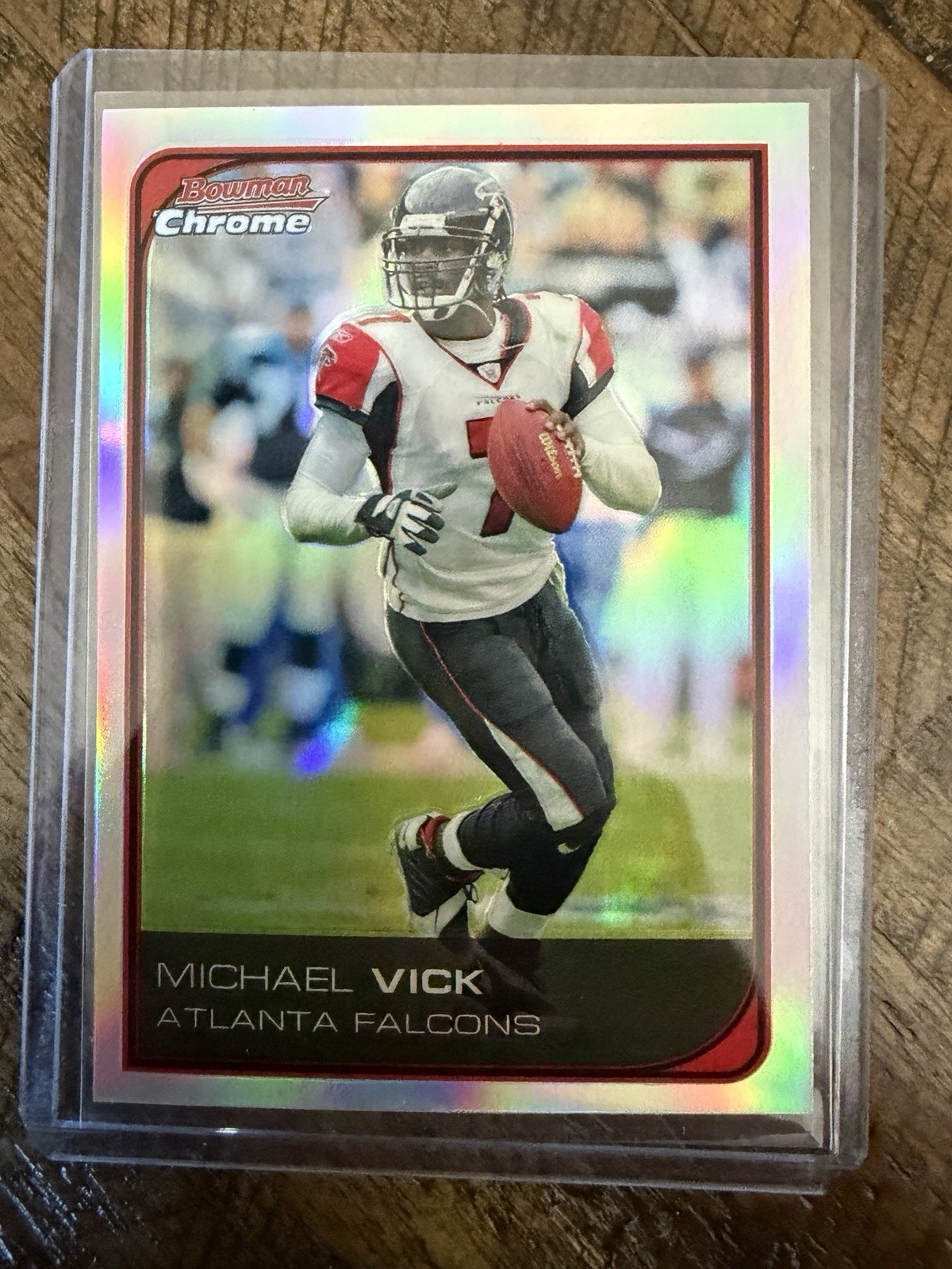 2006 Bowman Chrome Refractor Michael Vick Atlanta Falcons #220