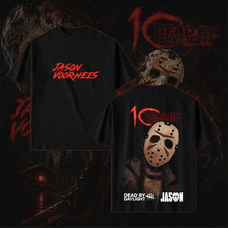 Jason Voorhees Dead by Daylight Graphic T-Shirt Horror Gamer Gift Tee