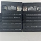 Vintage Disney Movies VHS Lot 14 Video Tapes No Case Pooh Cartoon Sing Along 101