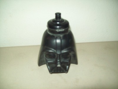 Darth Vader Water Bottle Half Size Face Molded, BPA Free