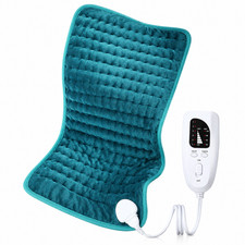 Electric Heating Pad for Back Neck Shoulder Knee Leg Pain Relief, 6 Heat Setting