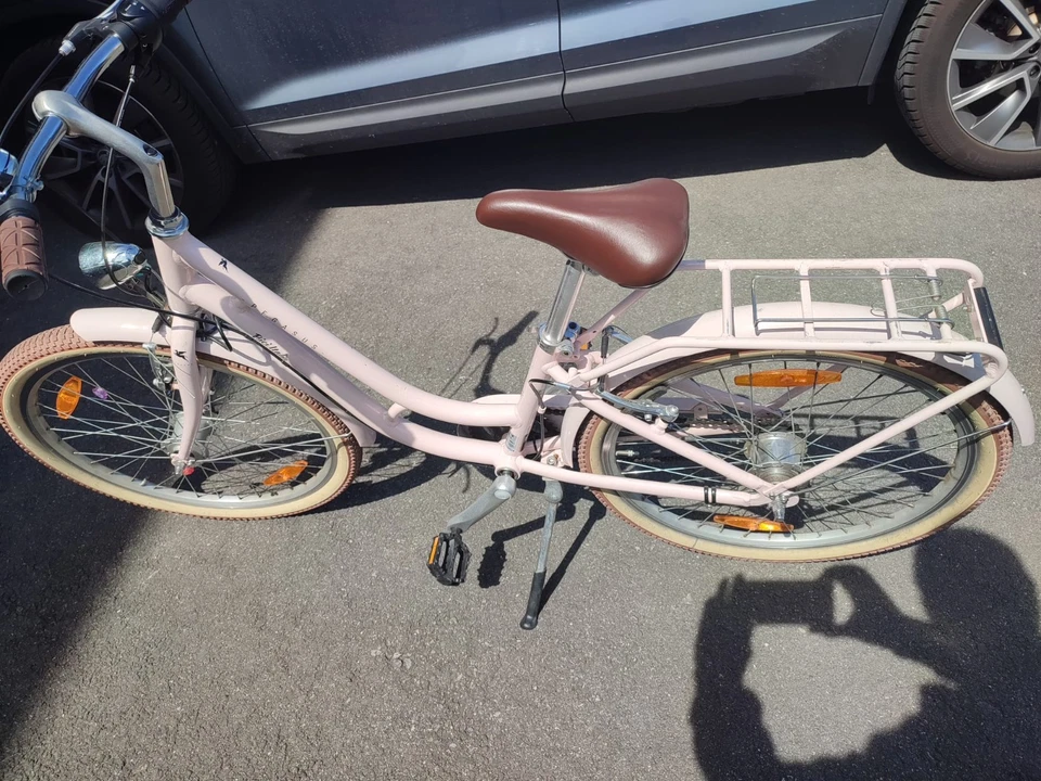 Mädchen Velo RH: 32cm, 7 Gänge, rosa, 3 Jahre alt - Bild 2 von 4