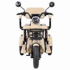 Volta APM 2 Elektro Seniorenmobil Dreirad E-Roller 25km/h 60V 20Ah 36km Beige – Bild 3