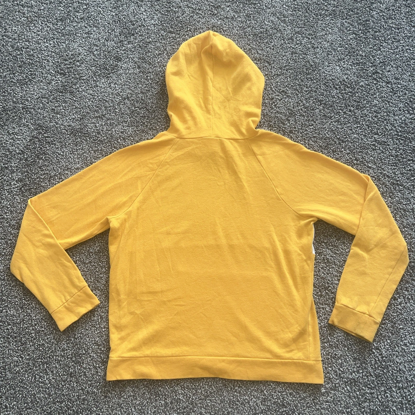 UNDERCOVER ROSA Victoria's Secret Felpa con Cappuccio Pullover Felpa Giallo ROSA Logo Donna L