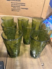 Vintage Green  Harvest Grape Pattern 8 Tumble...