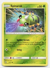 Spinarak 9/214 Common Lost Thunder Pokemon Reverse Holo NM