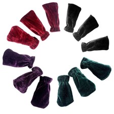 4Colors 3Pcs Pleuche Piano Pedal Protective Cover Case Musical Instruments