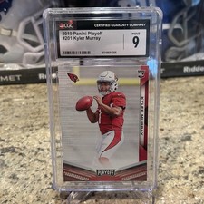 2019 Panini Playoff #201 Kyler Murray Rookie Card - CGC 9. rookie card picture