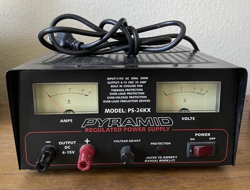 Pyramid PS-26KX Regulated Power Supply AC-DC Power Converter