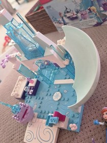Lego 10736 Juniors Anna Elsa's Frozen Playground 2017 Incomplete W/ Instructions